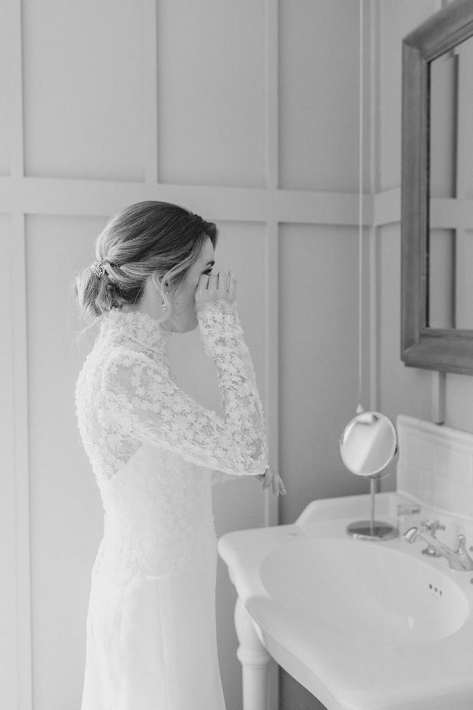 Emotional Bride | Wedding Moments | Sareh Nouri Gown | Grittleton House Wedding | UK Wedding Planner | Wedding Venue UK | English Countryside Wedding | UK Destination Wedding | Cotswold Wedding | Wedding Planning | Wiltshire Wedding